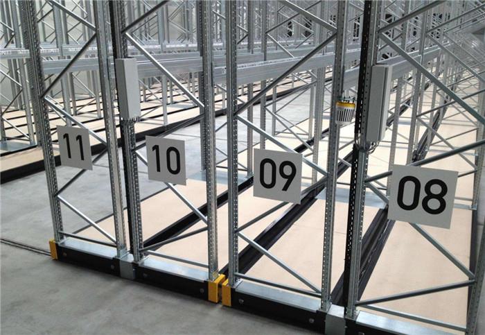 Automatic Movable Racking Systems Heavy Duty 800 X 800 MM With Guide Wheel