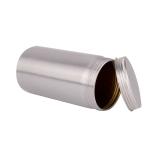 Food Safe 10ml To 300ml Aluminum Canisters Cylinder Coffee Bean Tea Jar
