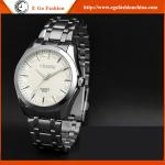 024A E Go Fashion Watch for Couples Stainless Steel Watch Quartz Watch Analog