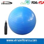 Ningbo Virson New style best selling pvc yoga ball with pump,yoga ball .gym ball