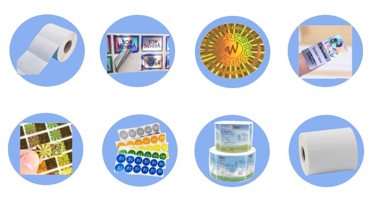 Healthy Nontoxic Food Packaging Stickers Self Adhesive CMYK custom printed food labels