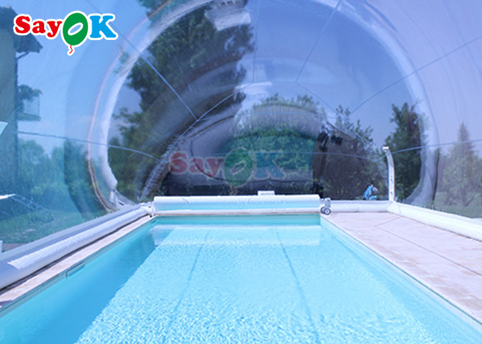 Customized Outdoor Enclosures Inflatable Swimming Pool Tent Cover Inflatable Pool Dome Covers