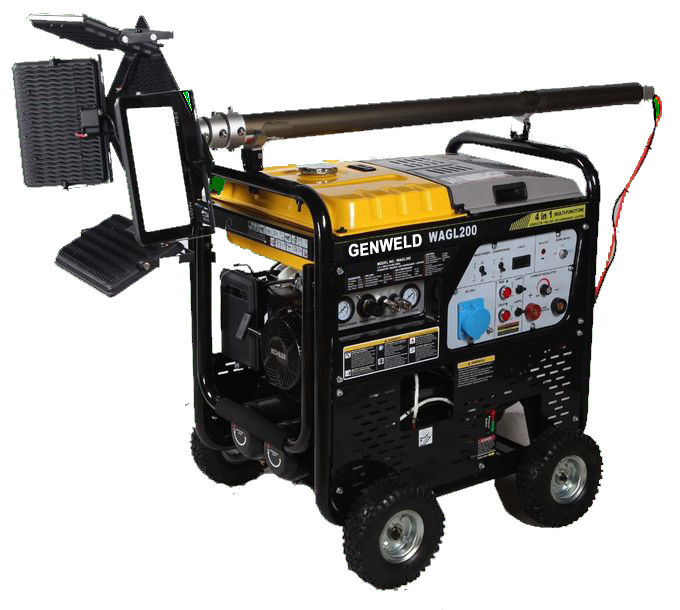 Wholesale Multi-function 5kW Generator( Welding / Air Compression / Lighting ) from china suppliers