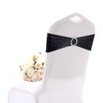 Elastic Wedding Banquet Party Spandex Chair Sashes