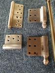 380V 60KW Door Hinge PVD Vacuum Coating Machine Titanium Coated Plating