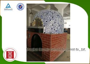 Wholesale Napoli Gas Italy Pizza Oven Ceramic Tiles Lava Rock Baseplate , Commercial Pizza Oven from china suppliers