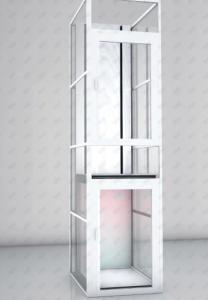 Wholesale 2.5m/s 1250KG Panoramic Glass Lift 360 Degree View Transparent Elevator from china suppliers