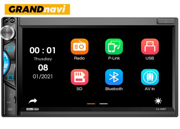7Inch Carplay Android System Car DVD Player Compatible with Universal Android