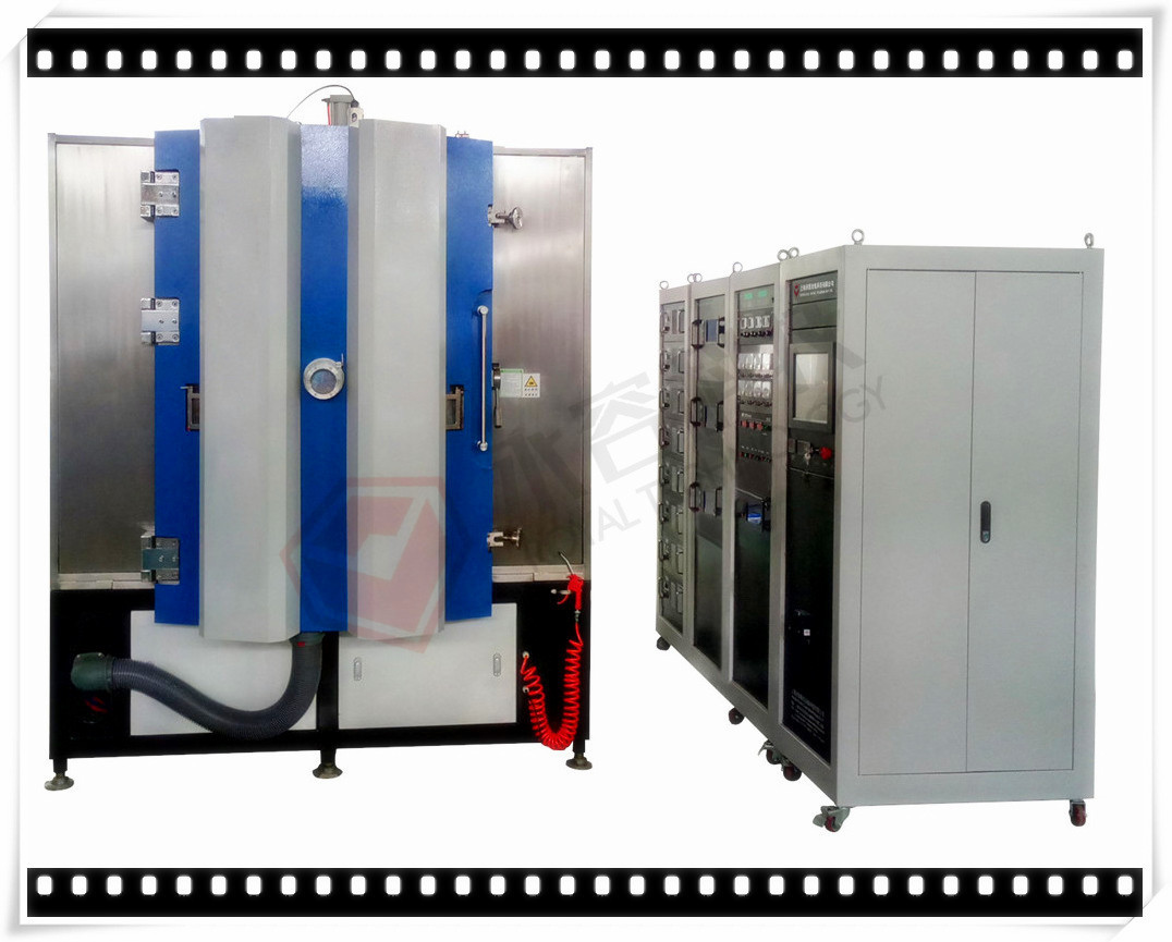 High Vacuum Magnetron Sputtering Machine , Au Gold High density and high uniformity PVD deposition Equipment