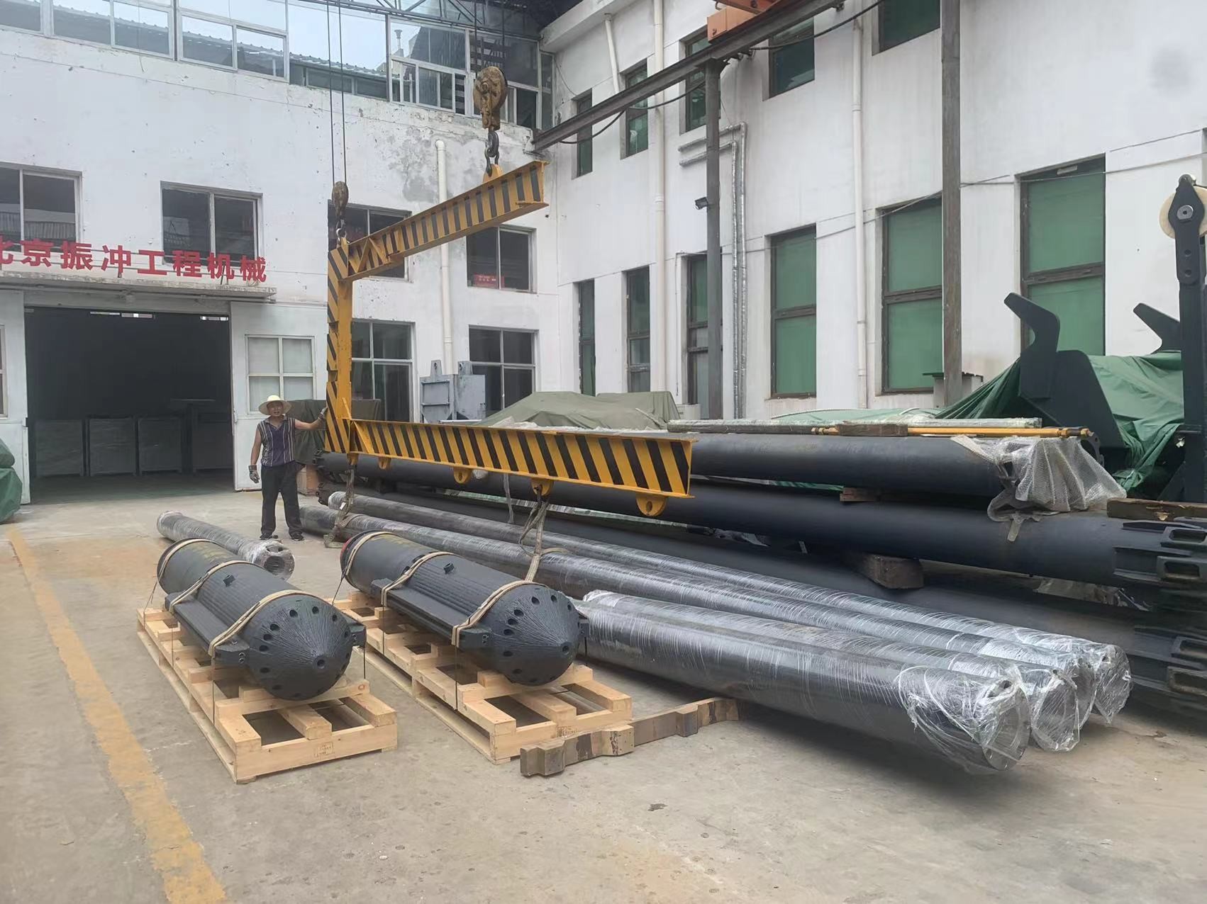 Bvem 426mm 130kw Vibro Compaction Piling Machine Foundation Treatment Soil Improvement