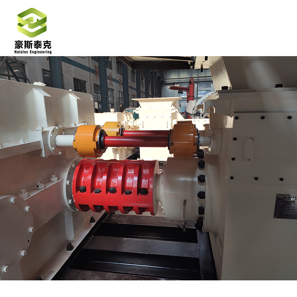Red Brick Making Machine Jky55 Double Stage Vacuum Extruder to Extruder Mud Strip for Automatic Brick Making Plant
