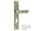 New design door handles interior pull handles Zinc alloy door handles 58mm