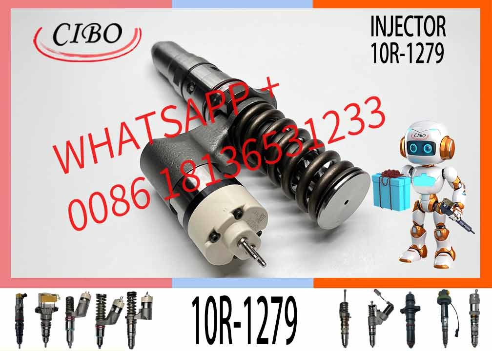 Common rail injector fuel injecto 10R-1276 10R-1288 20R3483 10R-1279 10R-1275 107 for 3512B Excavator 3512B