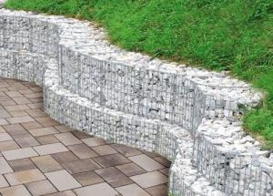 Wholesale High Durable Gabion Wire Mesh , Gabion Wall Construction 200x100x50cm Size from china suppliers