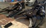Swiss Motor Tree Grabber Excavator Hydraulic Shear YAKAI Cutting Steel