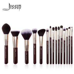 Wholesale Soft Bristles Cosmetic Brush Set Zinfandel Color Aluminium Ferrule from china suppliers