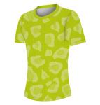 Body Length 60cm Ladies Athletic Teamwear Round Neck T Shirt For Marathon