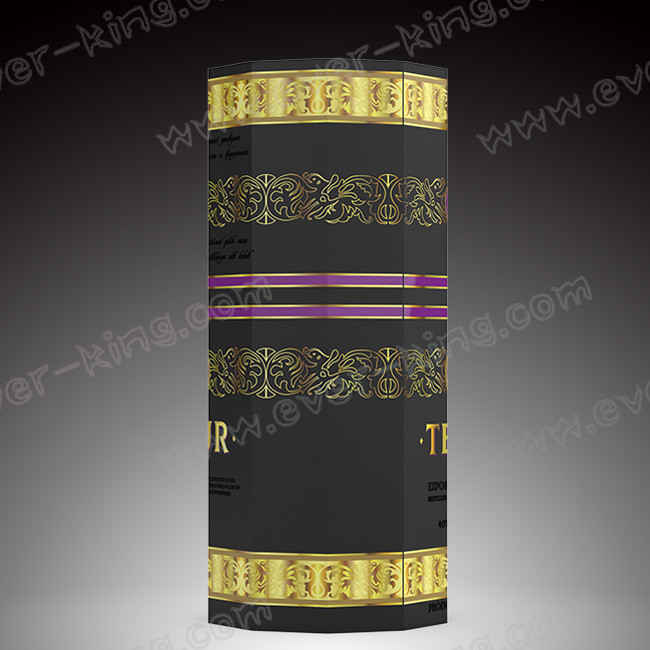 Biodegradable 400gsm Wine Bottle Carton 300*200*100mm
