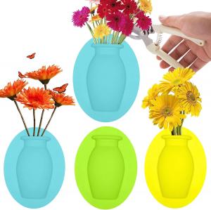 Wholesale Reusable Sticky Silicone Window Vase Nontoxic Multiscene Durable from china suppliers