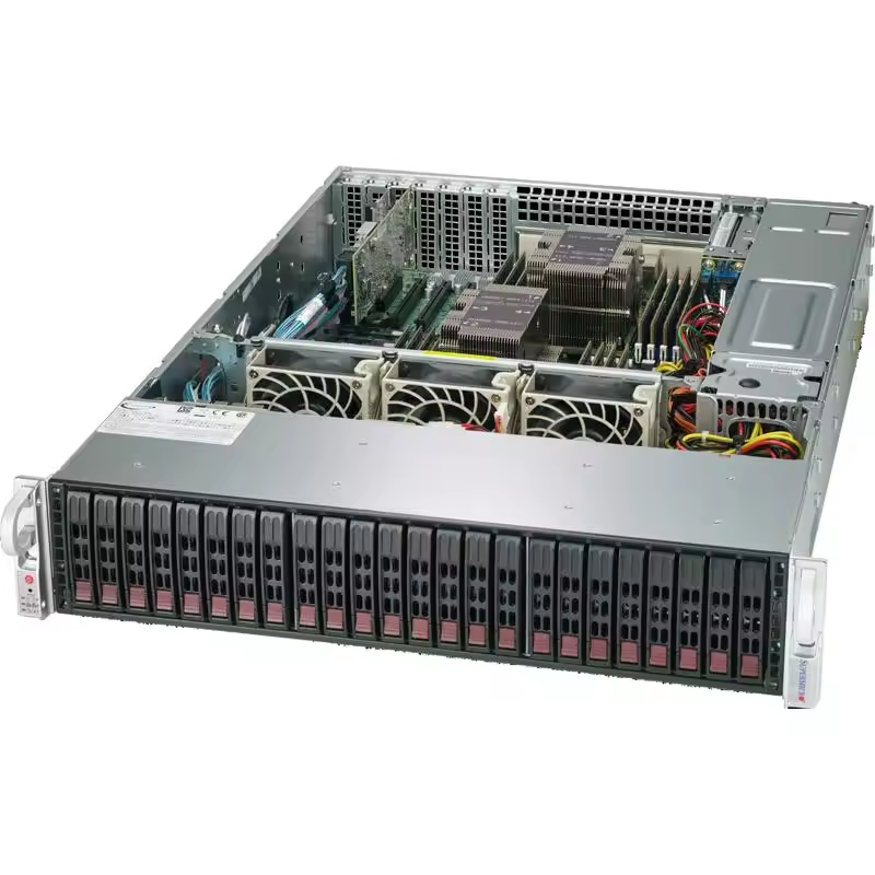 Intel6226R CPU Supermicro BigTwin 2U Rack Twin Server with 32GB 3200MHz*8 DDR4 Memory