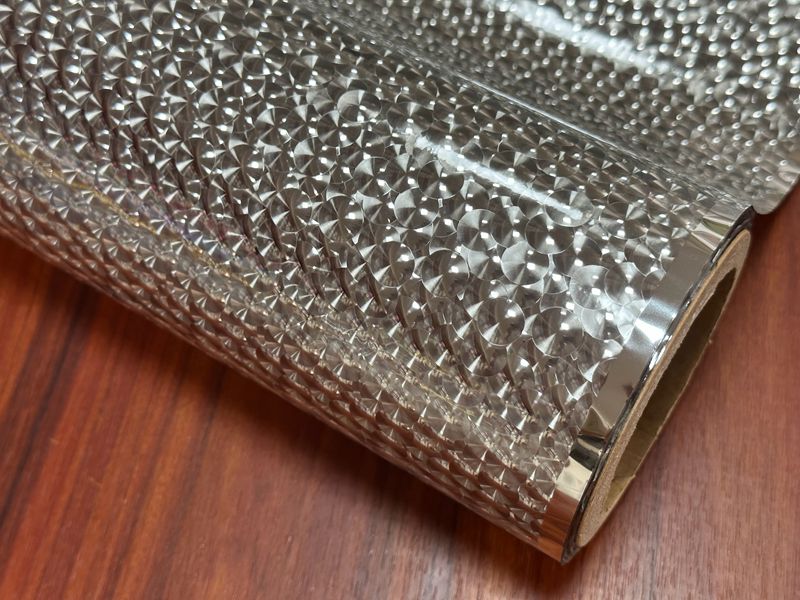 3D Lens Bopp Lamination Film Roll , Holographic Lamination Film For Gift Craft Industry