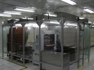 Wholesale Vertical Lamianr Flow Booth With Stainless Steel 304 Frame ISO7 from china suppliers