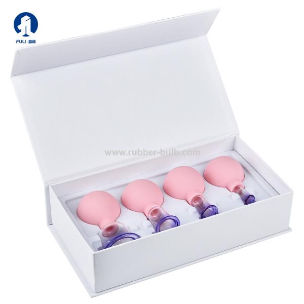 4 Pcs Glass Cupping Fire Cups Chinese Traditional Cupping Jar Body Massage