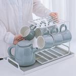 Nordic Tea Pot Set Sustainable Porcelain Japanese Tea Pots and Stoneware Cups