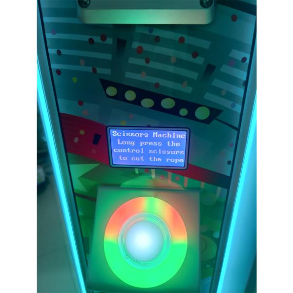 2025 Newest Arcade Coin Game Machine Prize Games Cut Fun Challenge for 10 Seconds Cut Gift Scissor Machines Hot Products