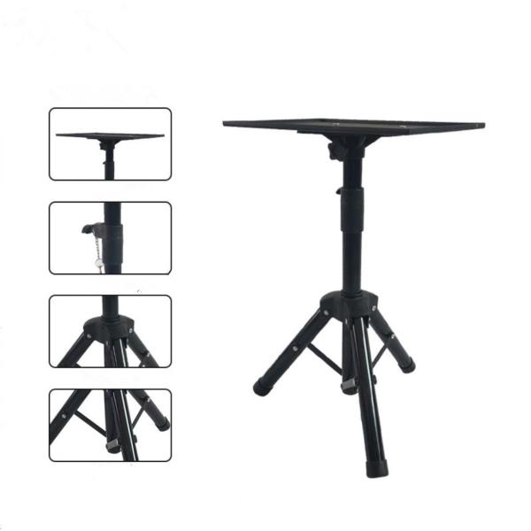 Durable Electro Coating Steel Projector Tray Speaker Stand Tripod Triangle Bracket