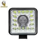 Metal Skull 24V Bright White Available LED Driving Fog Light