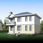 European Style Luxury Light Steel Structure House by Prefab Home Kits