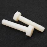 PA66 Plastic Nylon Hex Head Bolts M6 Standard DIN 933 Fastener