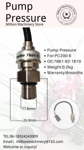 Wholesale 7861-92-1610 Excavator Accessories Hydraulic Pump High Pressure Sensor Switch KOMATSU PC200-6 from china suppliers