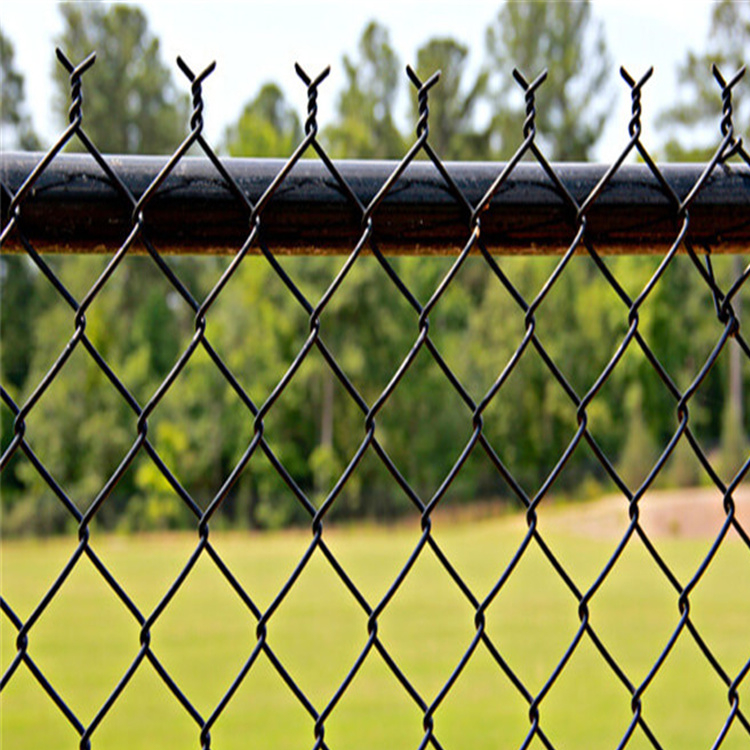 9 Gauge Heavy Duty Industrial PVC Chain Link Fence 6ft X 50ft