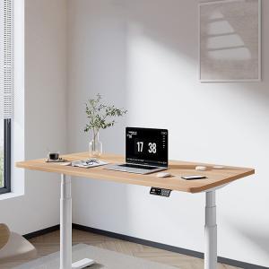 Wholesale Double Motor Electric Student Writing Desk Height Adjustable Standing Table for Kids from china suppliers