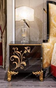 Wholesale Minimalist Design Side Table French Bedside Stande Table With Curved Legs TB-023 from china suppliers