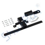 Black Steel Club Car Trailer Hitch DS 1982-Up Heavy Duty Golf Cart Receiver