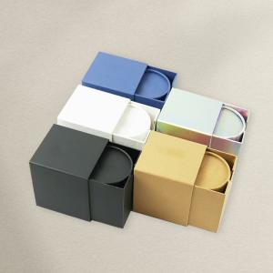 Wholesale Factory Customized Logo Wholesale Luxury Paper Packaging Gift Drawer Box For Jewelry Candle Cosmetics Clothes from china suppliers