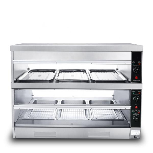 Electric Industrial Food Warmer Showcase for Heat Preservation in Commercial