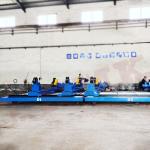 Self Propelled Electric Transport Cart , 5 Ton Steel Mill Railroad Carts