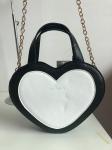Women handbag tote bag/crossbody bag with heart-shaped fashion style