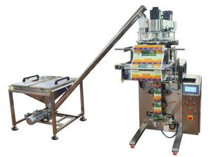 Wholesale 5-1000g 100g 200g 500g Automatic Coffee Flour Milk Spices Masala Food Seasoning Powder packing machine from china suppliers