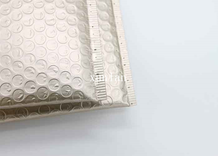 Gloss Gold Metallic Mailing Bags Waterproof Surface Protection For Shipping