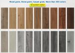 Eco Friendly Spc Rigid Core Waterproof Flooring 151x920mm Size
