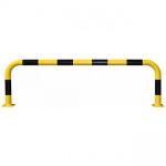 Black Bull Steel XL Collision Protection Guard - 600 x 2000mm - Yellow and Black