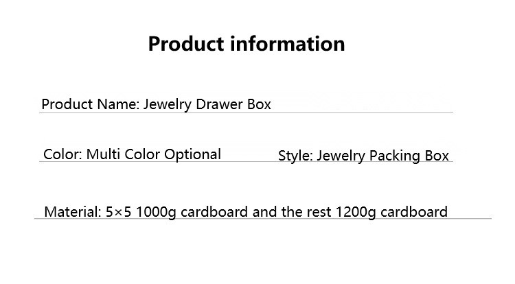 Komori 4C Press Cardboard Paper Gift Box