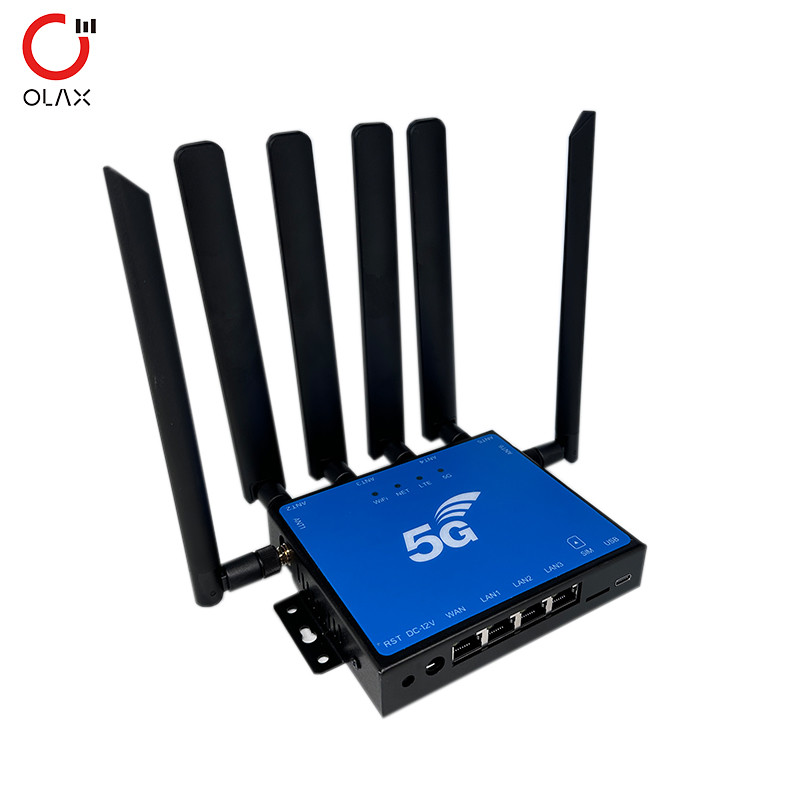 OLAX G5016 5G LTE Band locked Bypass Outdoor CPE Wireless Modem WIFI6 5G LTE router with sim card slot