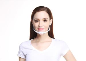 Wholesale Super Light Hygienic Face Shield That Only Covers Mouth And Nose On Chin Transparent from china suppliers