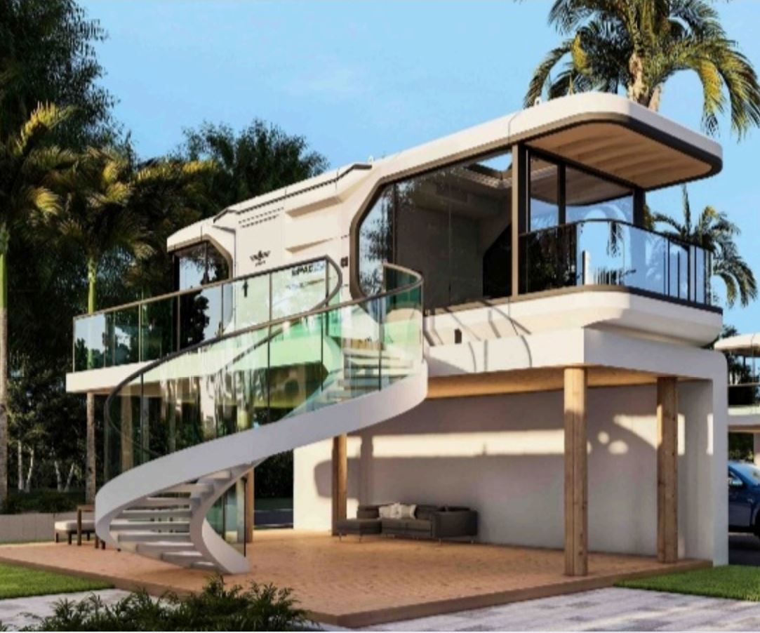 Modern Capsule Cabin Hotel Container Home Sleep Pod Outdoor Mobile Tiny House Luxury